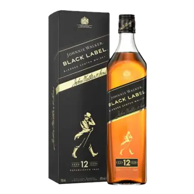 JOHNNIE WALKER BLACK LABEL GARRAFA