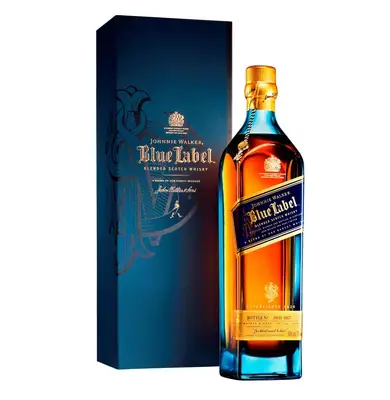 JOHNNIE WALKER BLUE LABEL GARRAFA